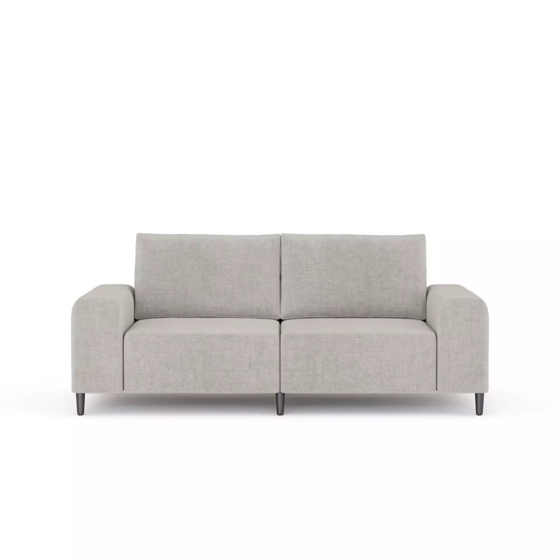 Morgan Soffa Beige linne, 2 sits