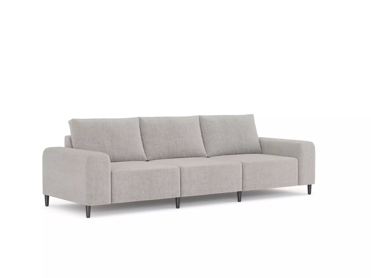 Morgan Soffa Beige linne, 3 sits
