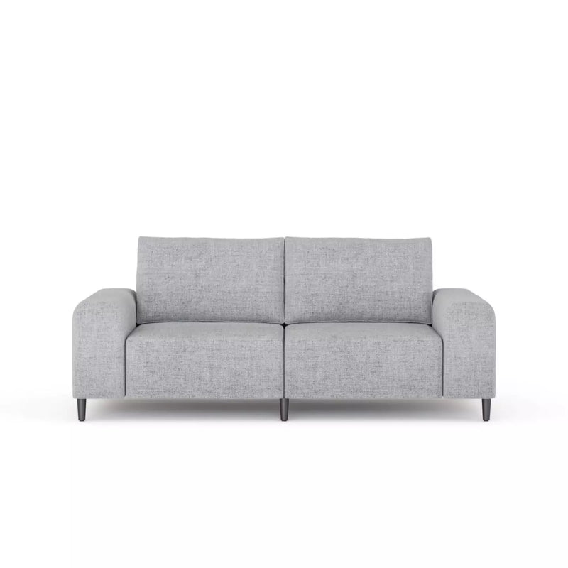 Morgan Soffa Ljusgrå linne, 2 sits