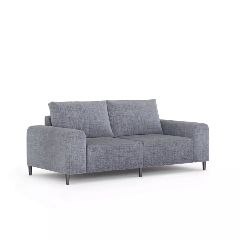 Morgan Soffa Grå linne, 2 sits