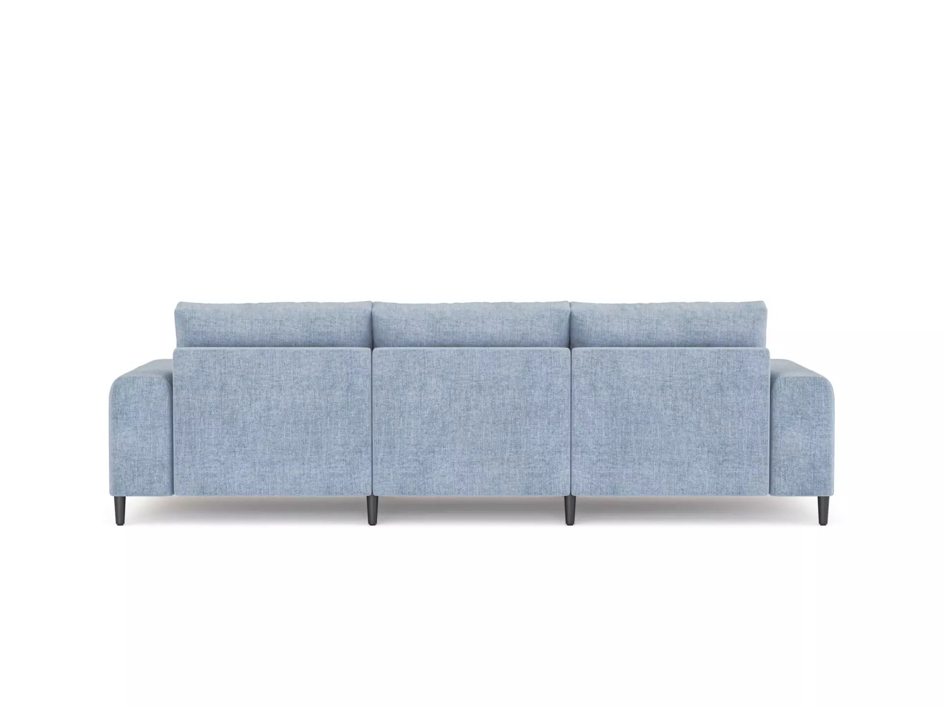 Morgan Soffa Blått linne, 3 sits