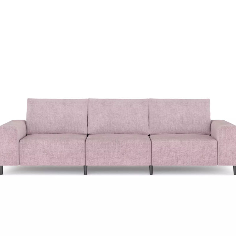 Morgan Soffa Rosa linne, 3 sits