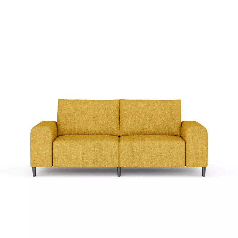 Morgan Soffa Gul linne, 2 sits