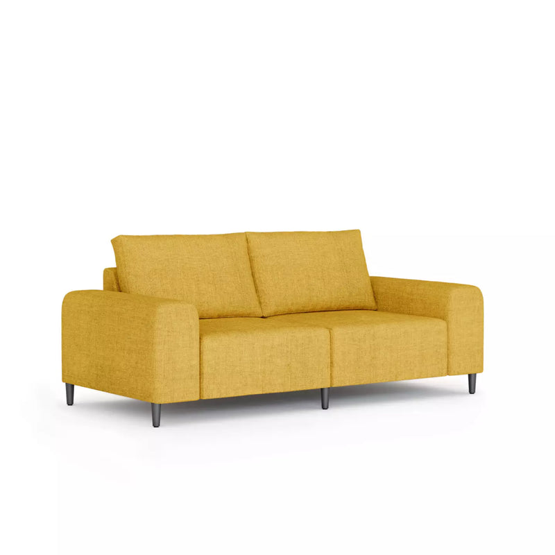 Morgan Soffa Gul linne, 2 sits